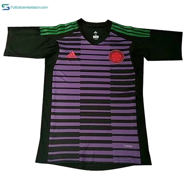 Camiseta Colombia Portero 2018 Negro